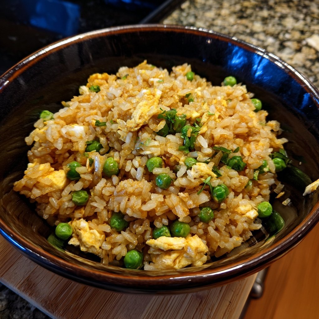 Quick 10 Minute Egg Fried Rice