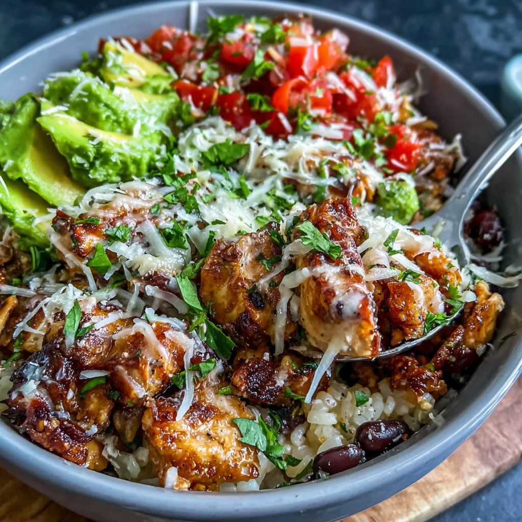 Chicken Black Bean Bowl