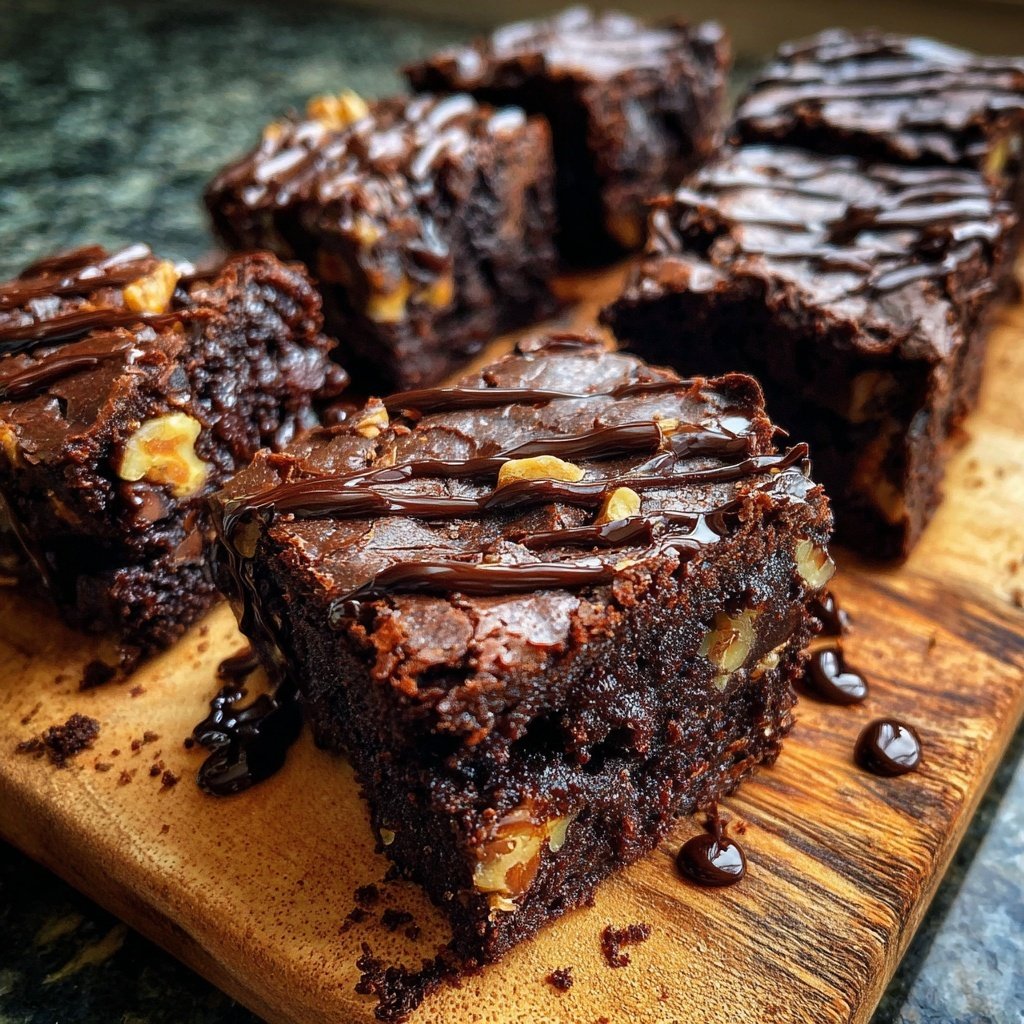 Dessert Chocolate Fudge Brownies