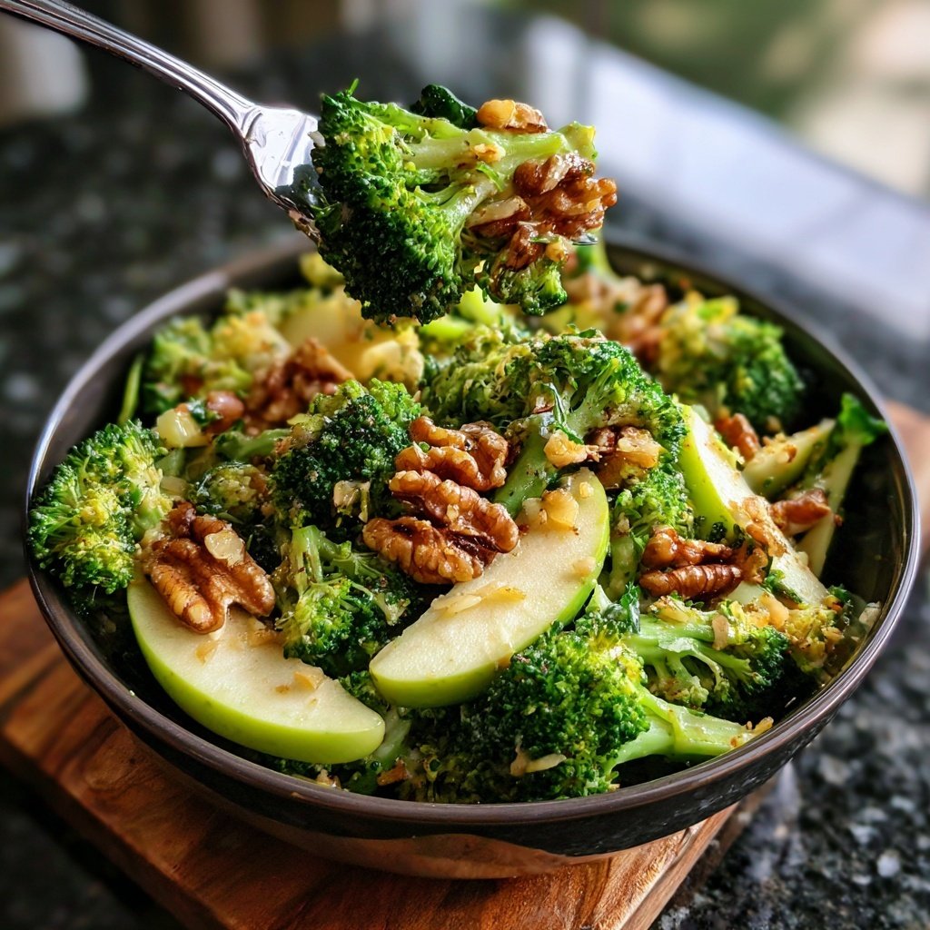Zesty Broccoli Apple Salad