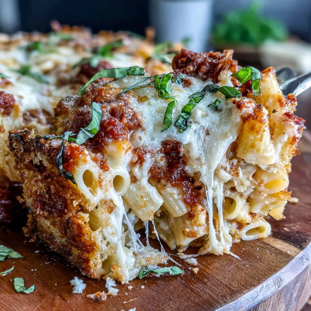 Cheesy Baked Ziti