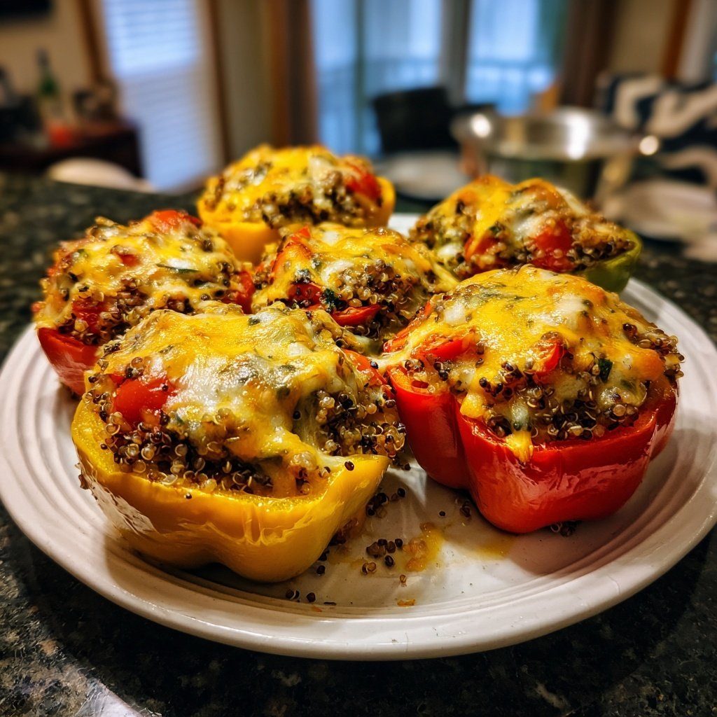 Stuffed Bell Pepper Cups
