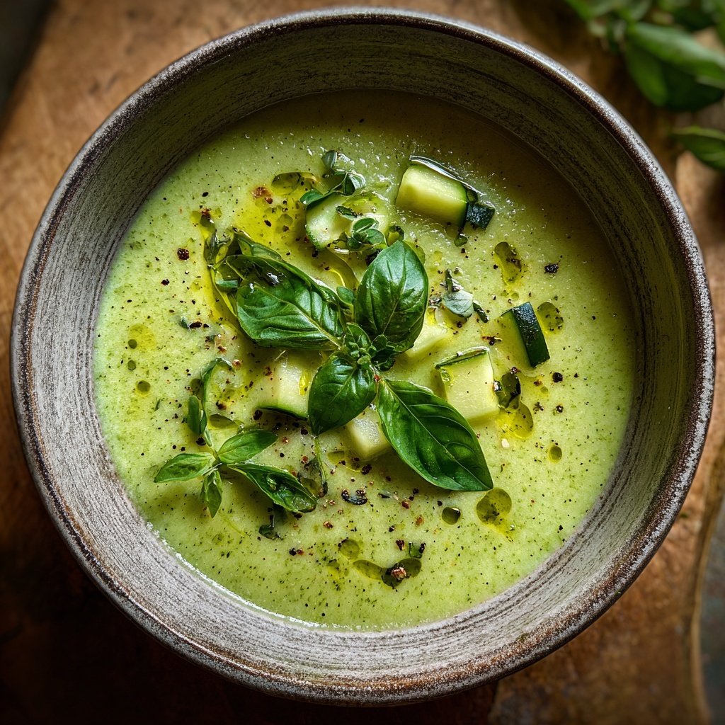 Fresh Herb Gazpacho Starter