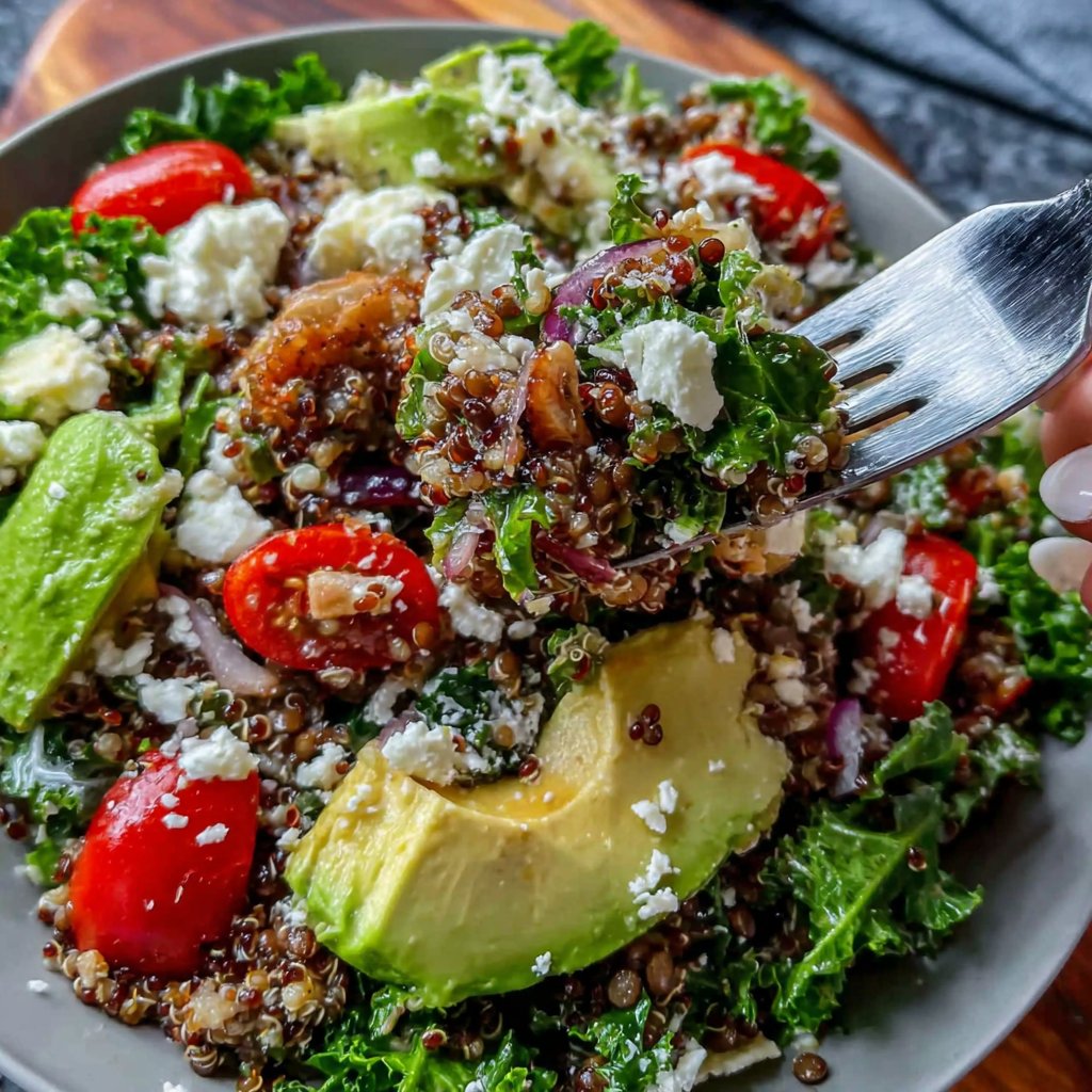 Lentil Quinoa Power Salad