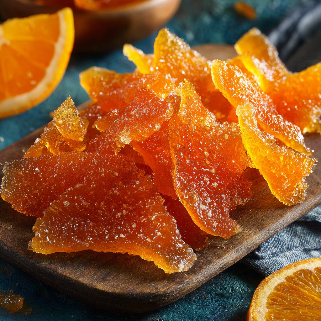 Candied Orange Peel Candy