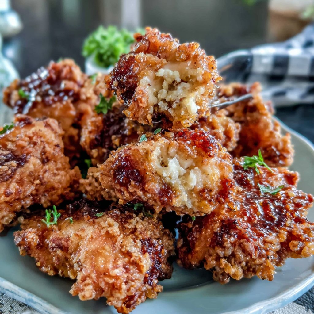 Sweet Tea Marinated Fried Chicken