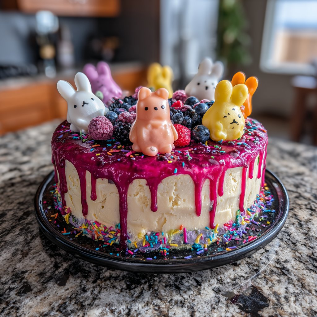 Berry Jellycat Birthday Cake