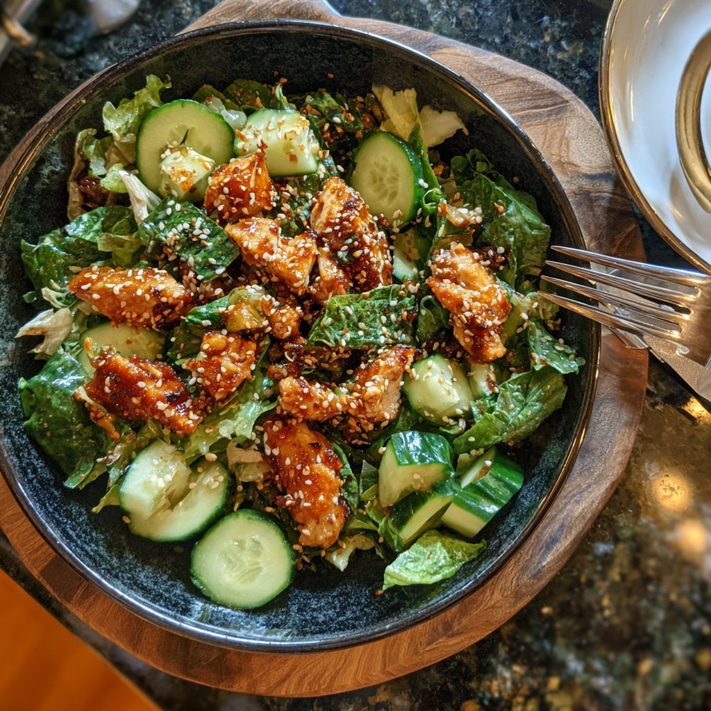 Sesame Ginger Chicken Salad