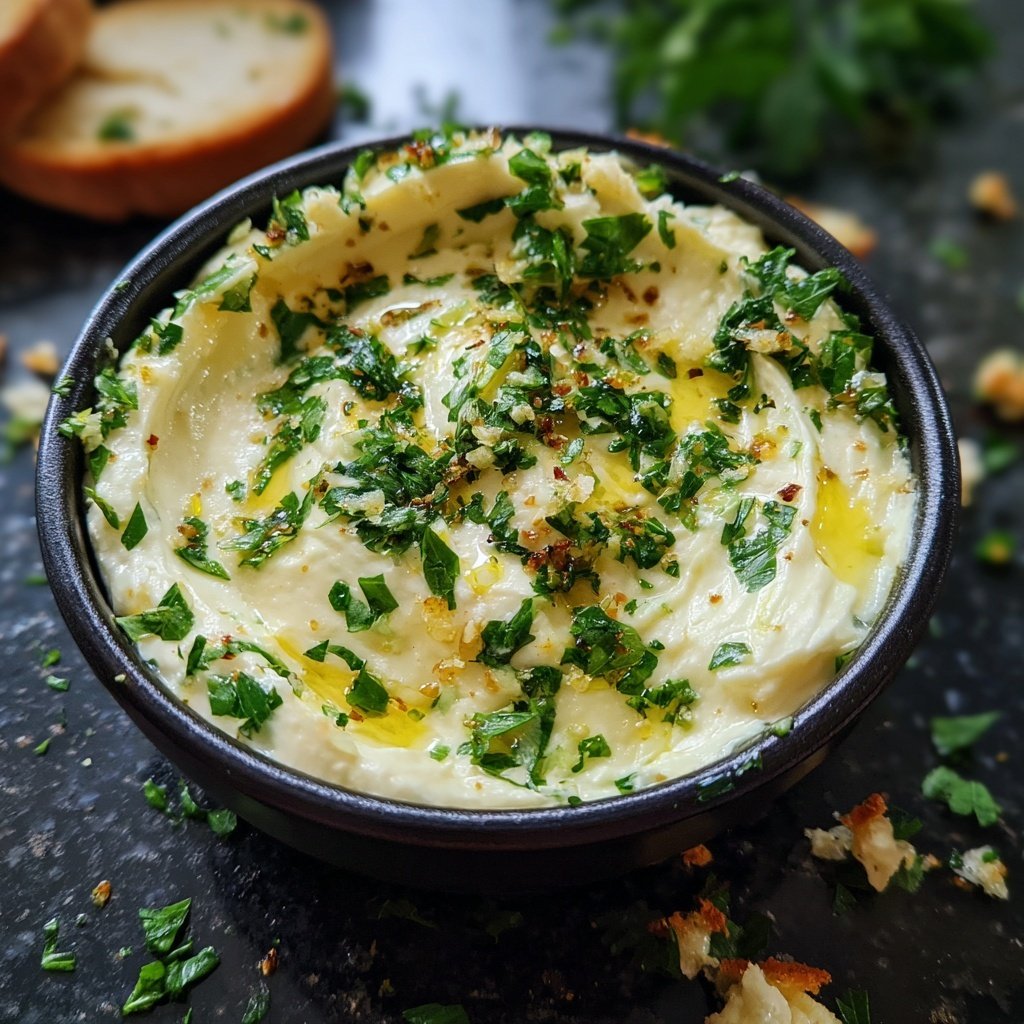 Roasted Garlic and Herb Dip